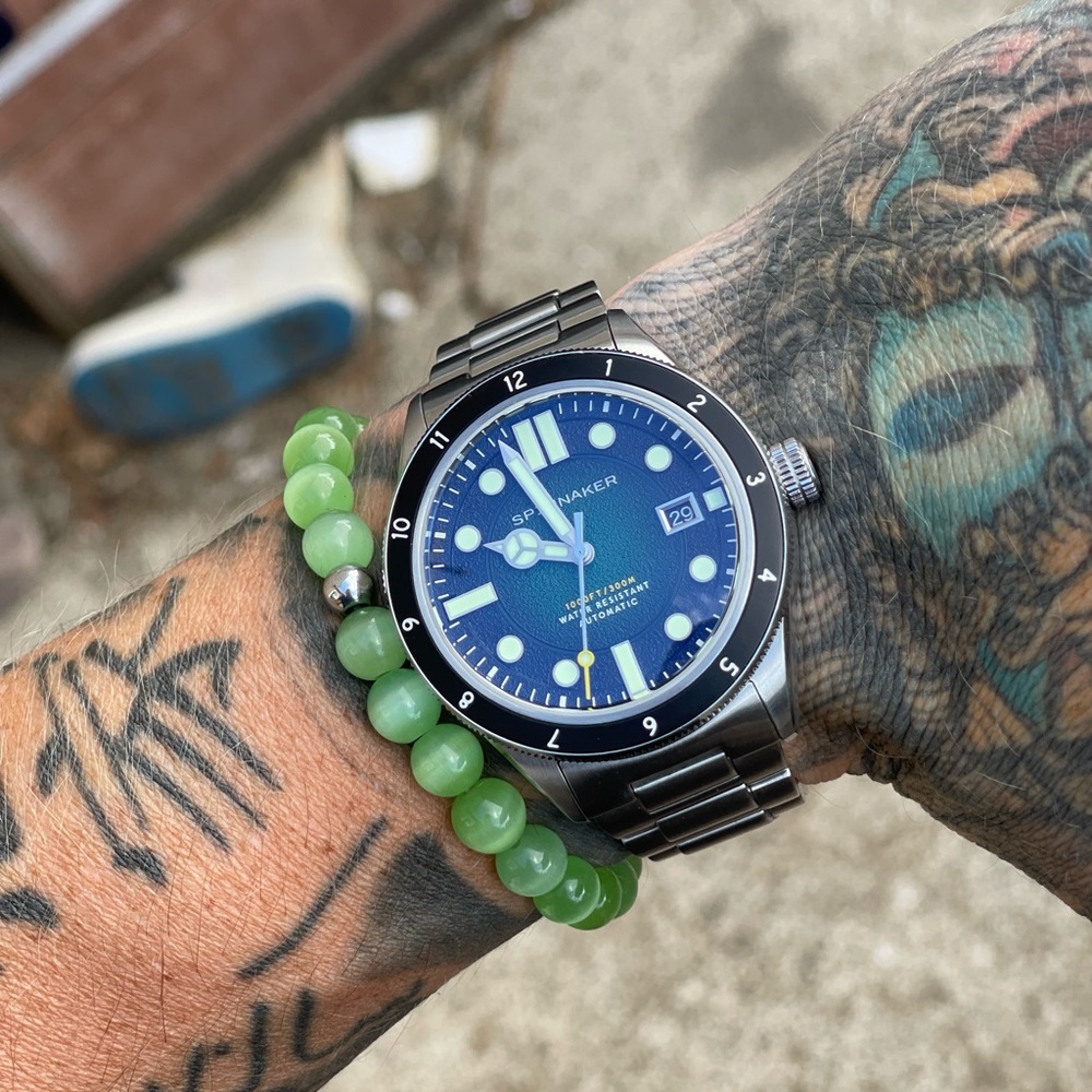 Spinnaker 43mm green